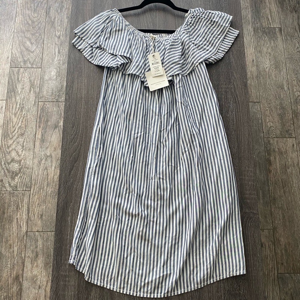 Striped Summer Dress with Pockets